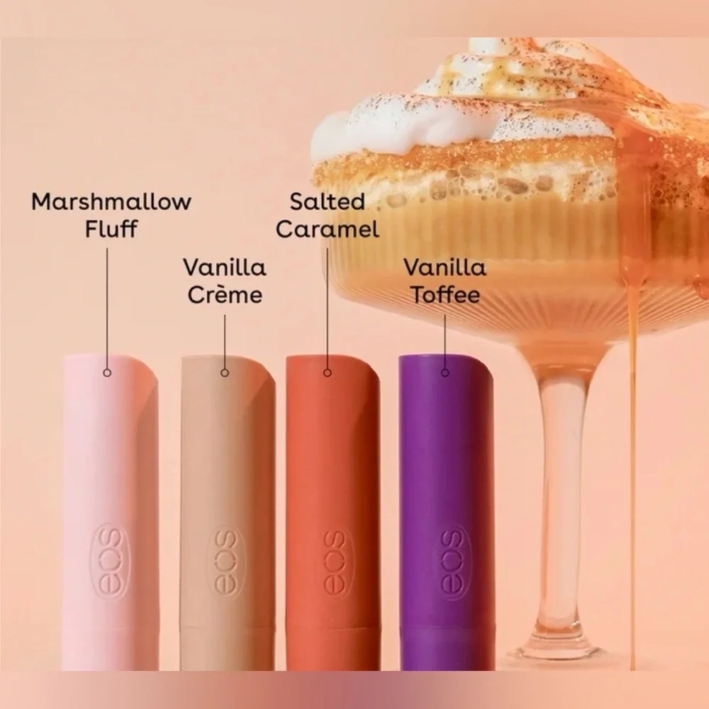 New eos Nilla Milkshake Lip Balm Set